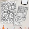 Geo Zen – 70 Geometric Coloring Designs - Image 4
