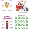 Celebrate & Learn - Holiday Printable Fun Pack (245 Pages) - Image 2