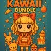 Mega Kawaii Bundle – 297 Super Cute Coloring Pages