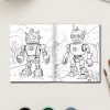 Mech World – 50 Fun Robot Coloring Pages - Image 2