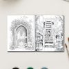 Gateways to Enchantment – 200 Fairy Portal Coloring Pages - Image 2