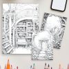 Gateways to Enchantment – 200 Fairy Portal Coloring Pages - Image 3