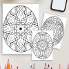 Eggscape into Easter – 160 Mandala Easter Egg Pages - Image 4